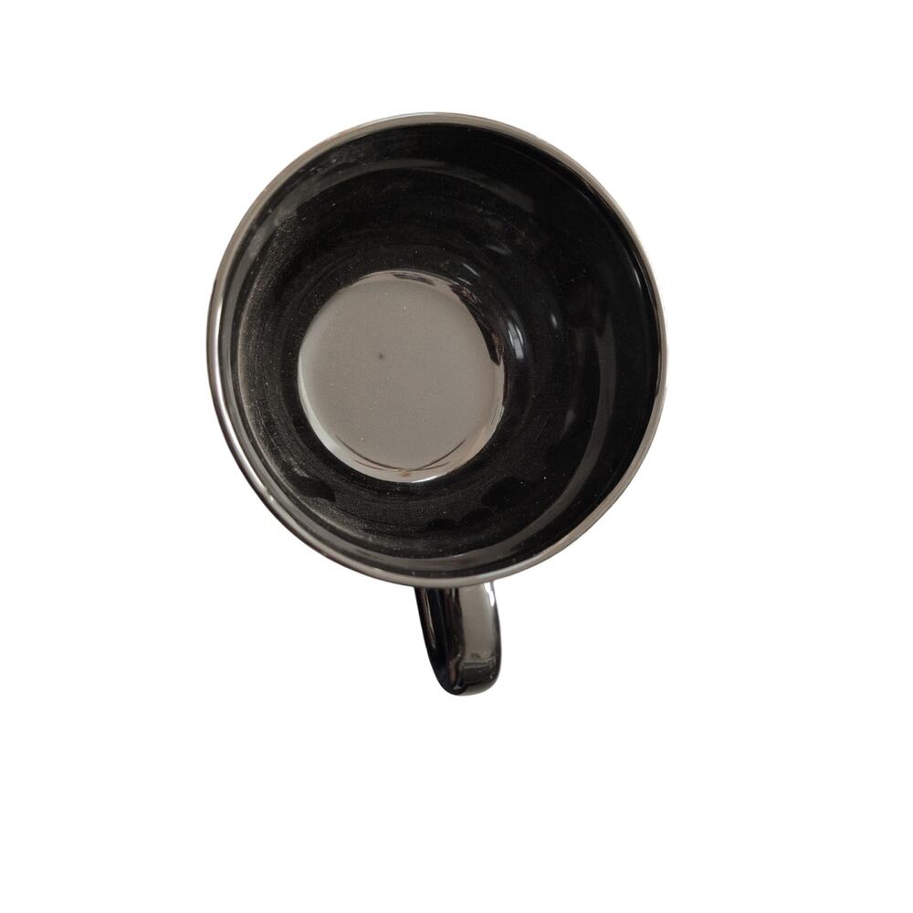 Disney Mickey and Friends Ceramic Soup Cereal Bowl Black Graphic EUC - Picture 6 of 6